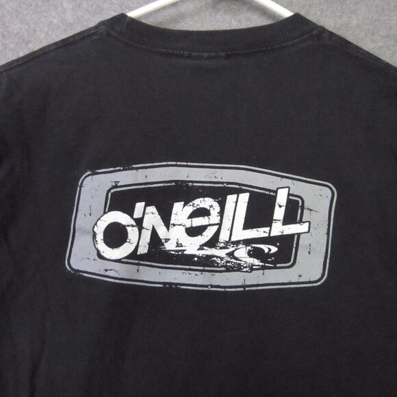 ONeill Shirt youth Large Black Surf Logo Graphic Tee T-Shirt Skate Streetwear - Picture 11 of 12